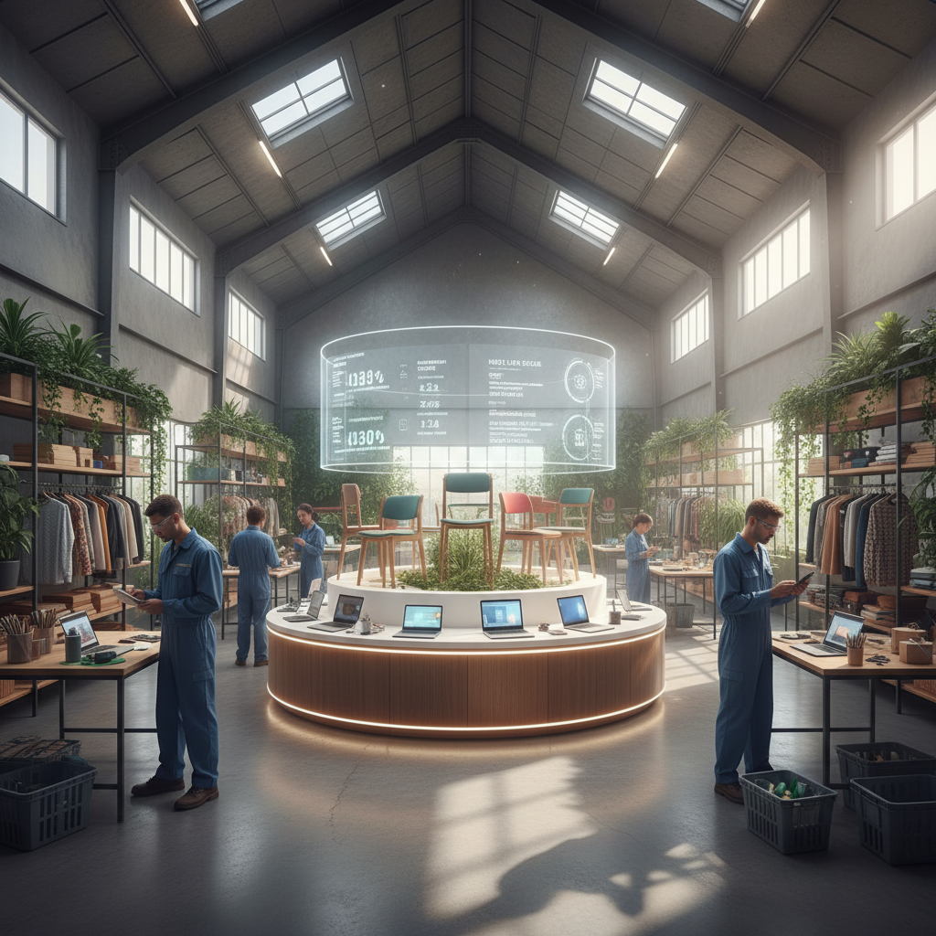 Marketplaces Lançam 'Hubs de Economia Circular': Recondicionamento e Recomércio em Escala