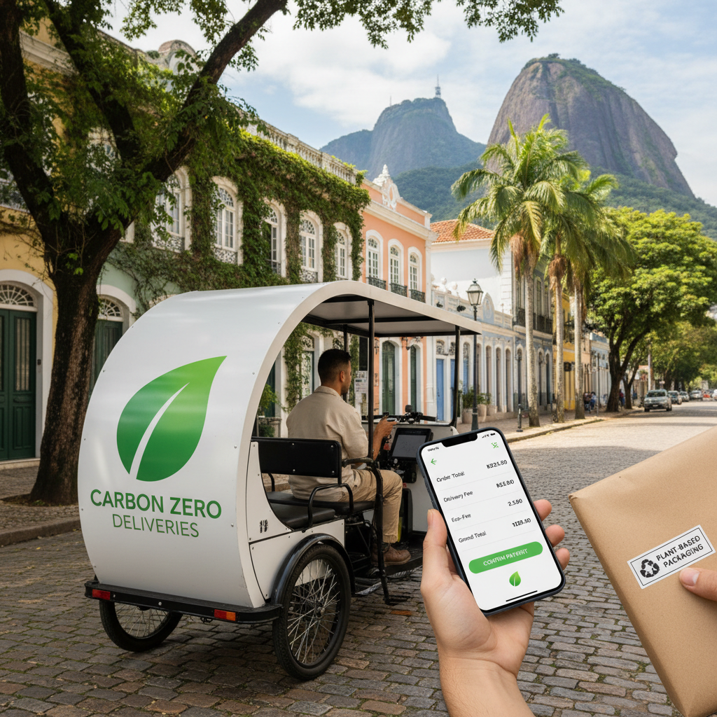 Nova Taxa 'Carbono Zero' em Marketplaces: Consumidores Brasileiros Dispostos a Pagar Mais por Entregas Sustentáveis