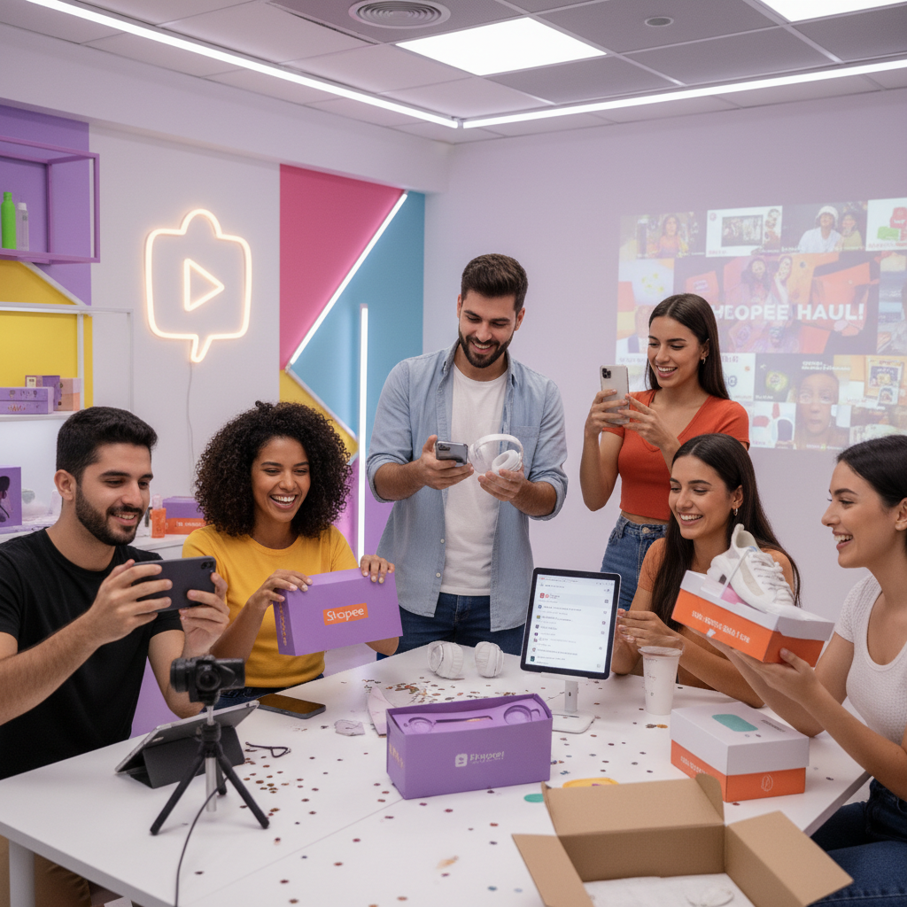 Shopee Lança 'Shopee Creator Hub': Plataforma para Microinfluenciadores e Conteúdo Gerado por Usuários