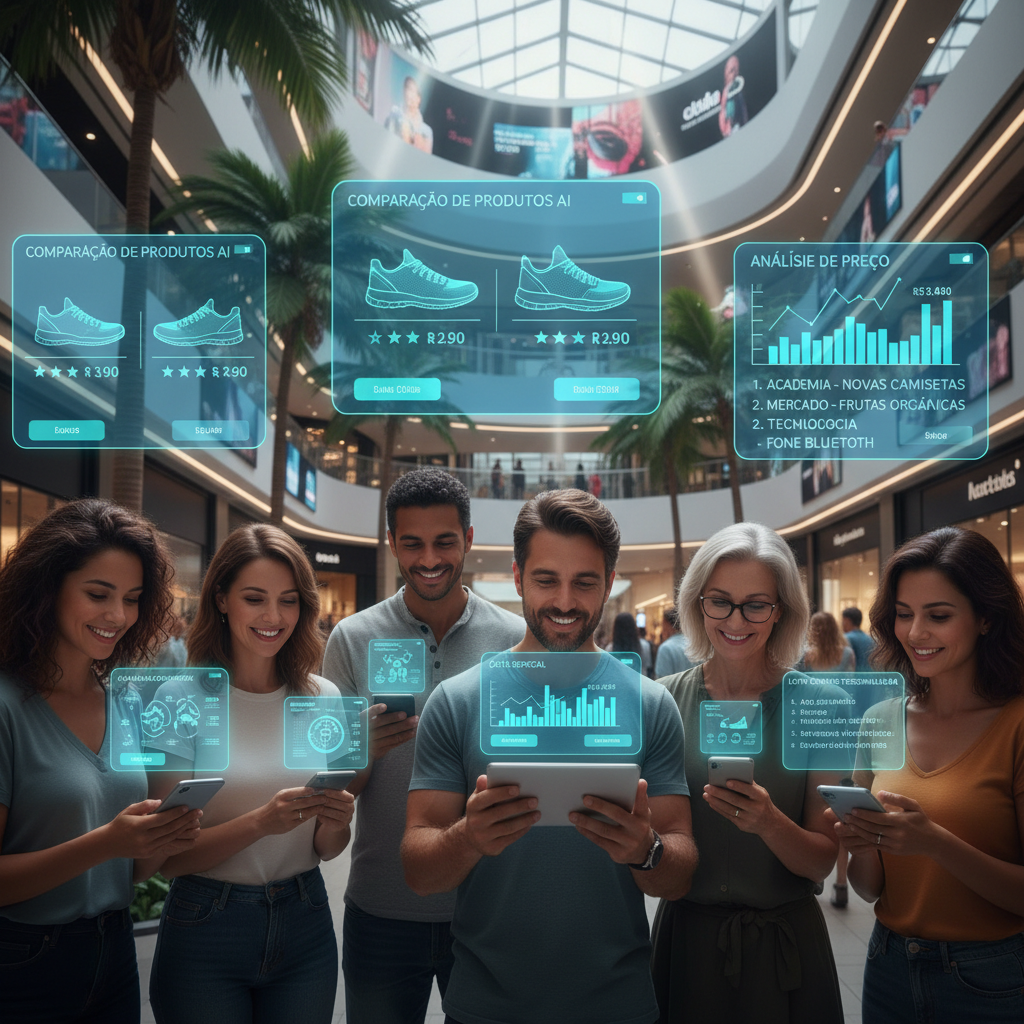 Pesquisa Revela: 60% dos Consumidores Brasileiros Usam IA Generativa para Comparar Preços e Produtos Online