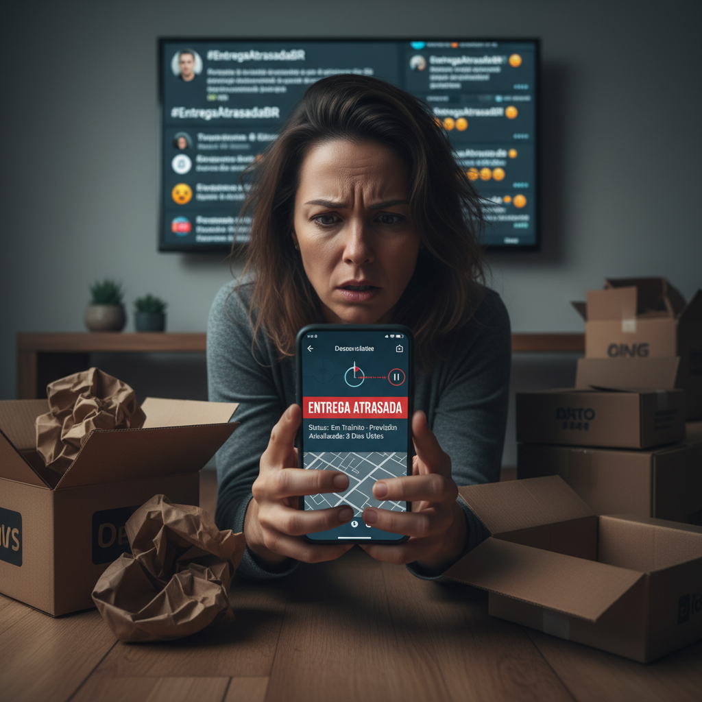 Nova Onda de 'Reclamações em Massa' por Entregas Atrasadas Viraliza e Ameaça Reputação de Marketplaces