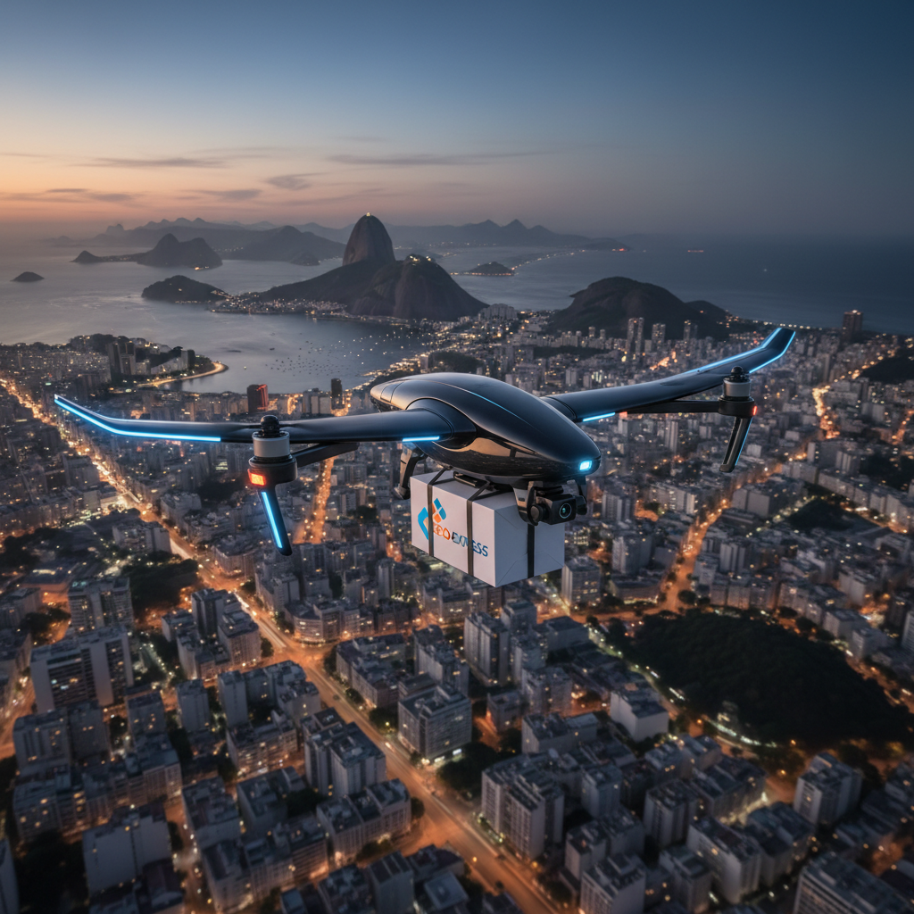 Nova Onda de 'Entrega por Drones': Legislação Aprovada Acelera Testes em Cidades Brasileiras
