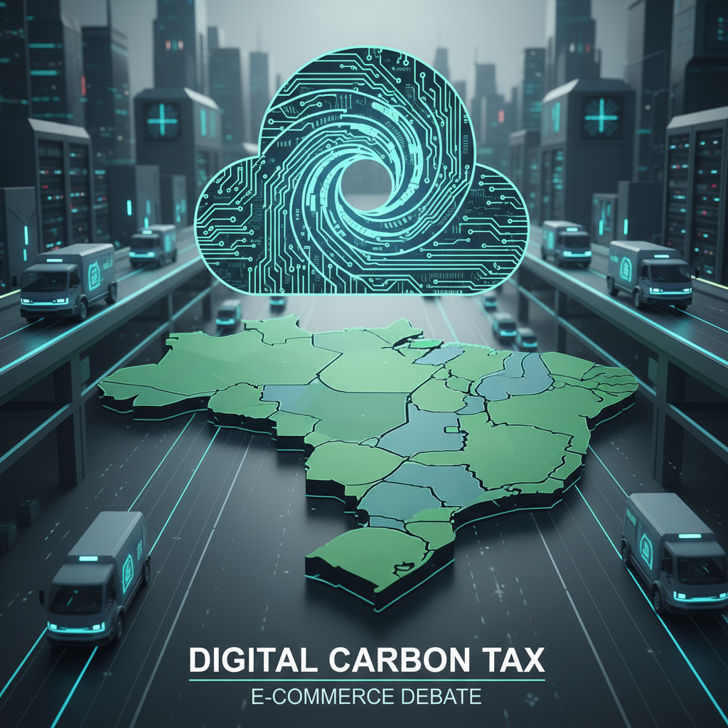 PL da 'Taxa de Carbono Digital': Marketplaces e Lojistas Online Debatem Impacto em Custos e Logística