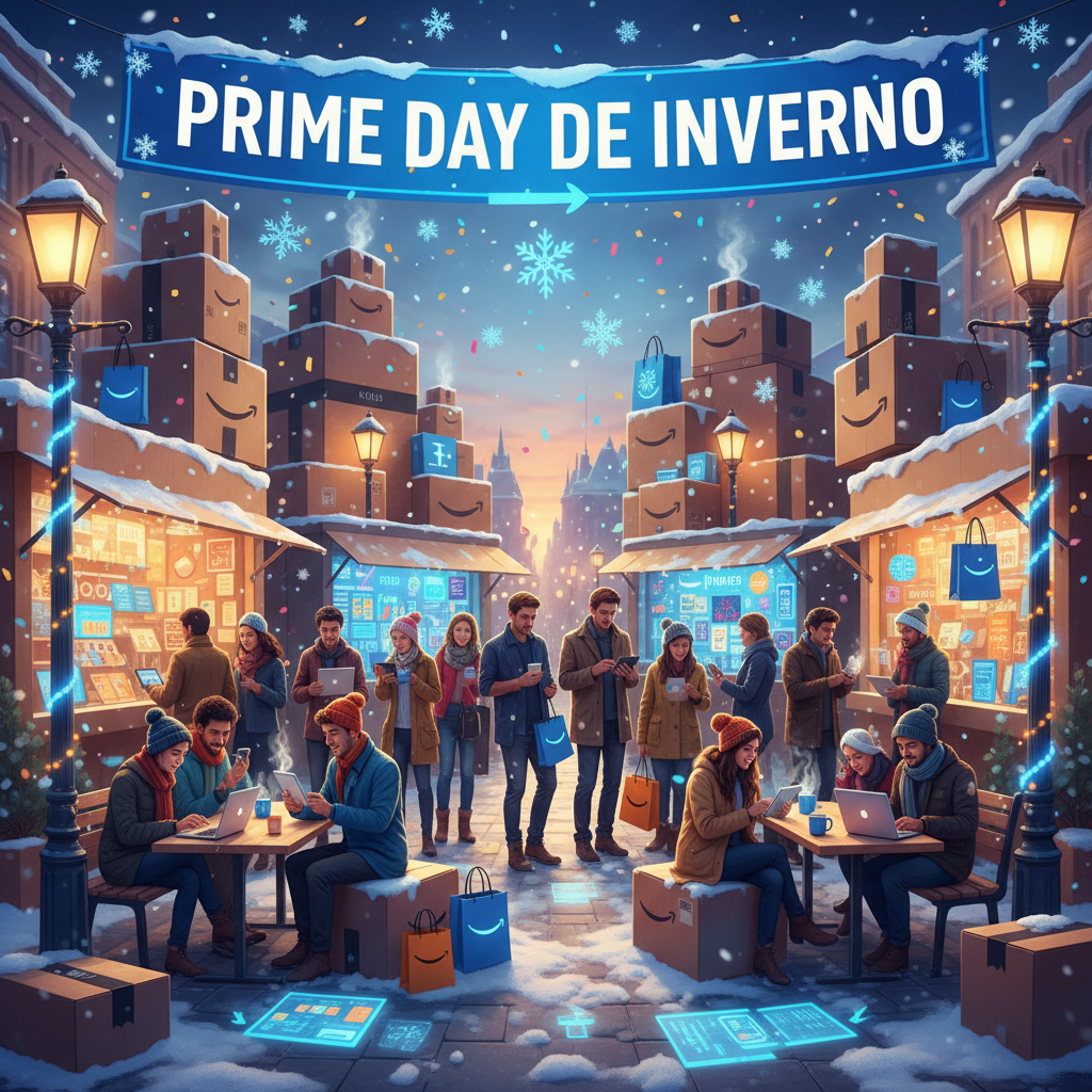Amazon Brasil Anuncia 'Prime Day de Inverno': Estratégia para Aquecer Vendas Fora da Alta Temporada