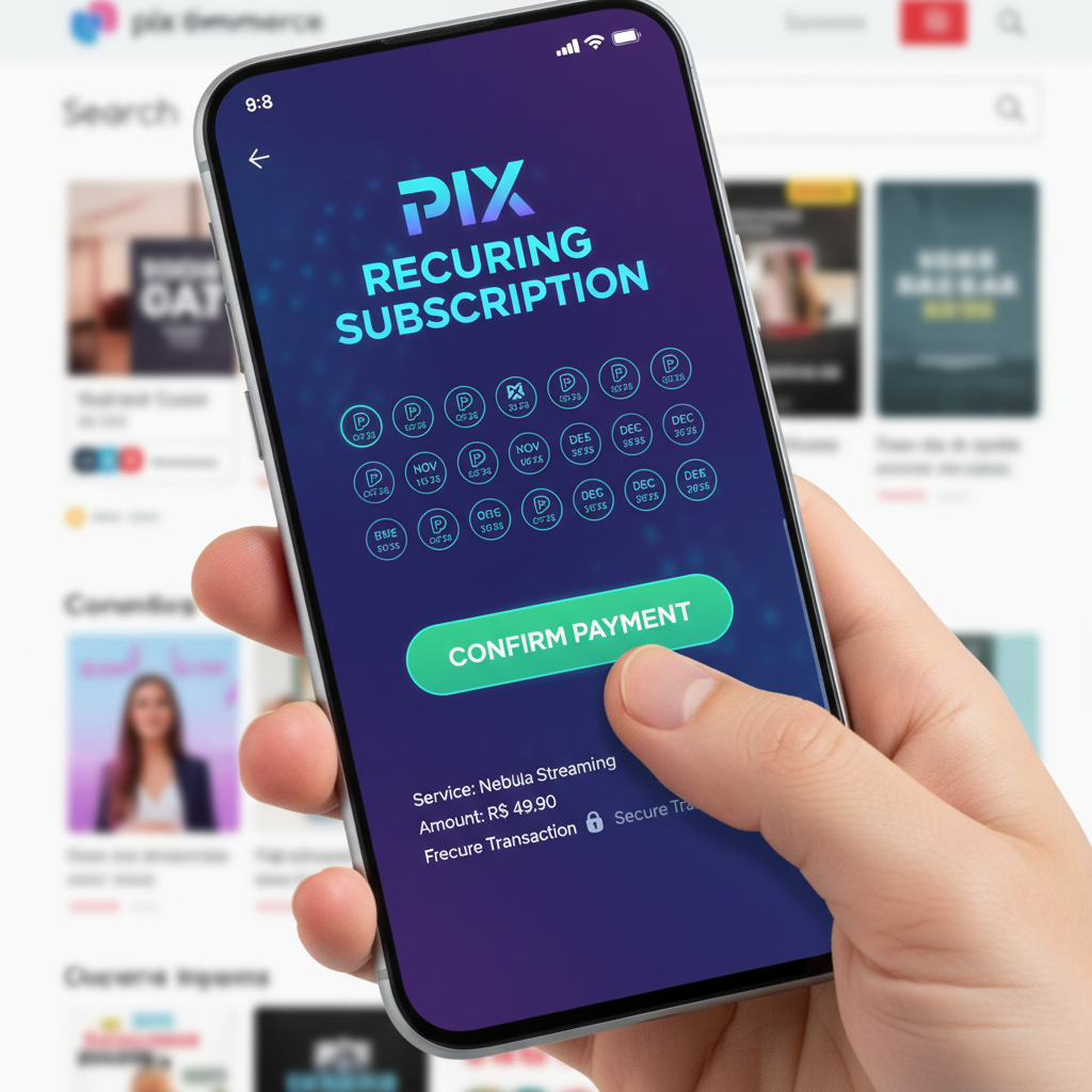 PIX Parcelado 'Automático': Nova Modalidade Simplifica Compras Recorrentes e Assinaturas no E-commerce