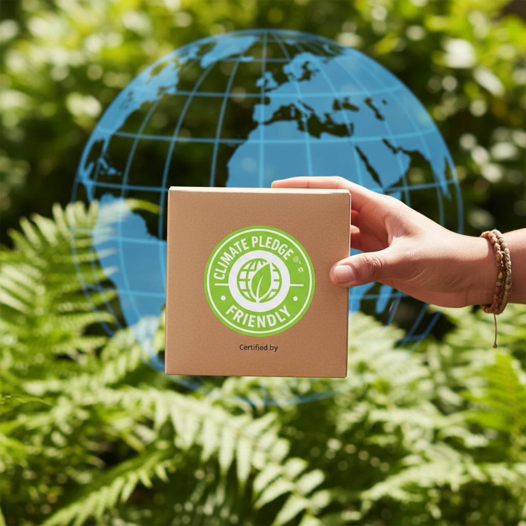 Amazon Lança 'Climate Pledge Friendly Brasil': Selo Verde Impulsiona Consumo Consciente e Vendedores Sustentáveis