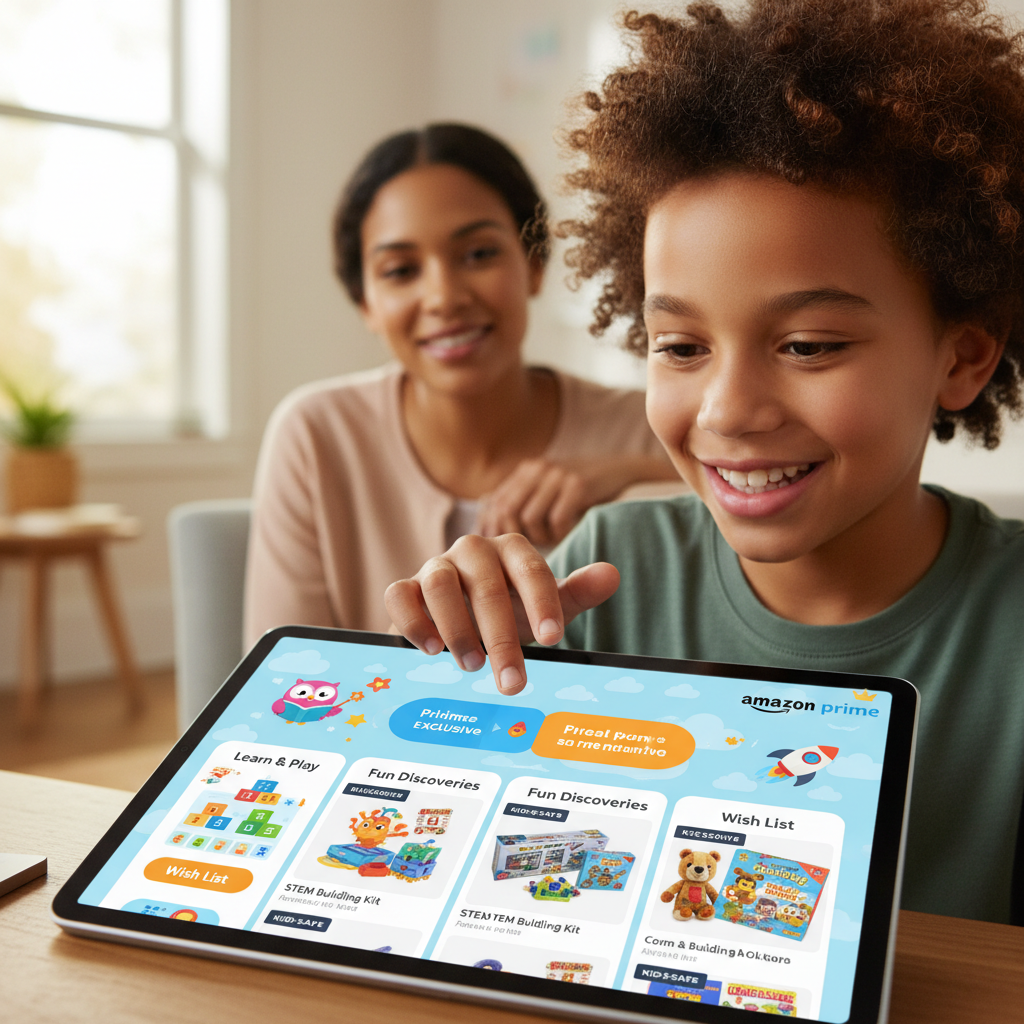 Amazon Brasil Lança 'Prime Kids': Conteúdo e Compras Seguras para o Público Infantil