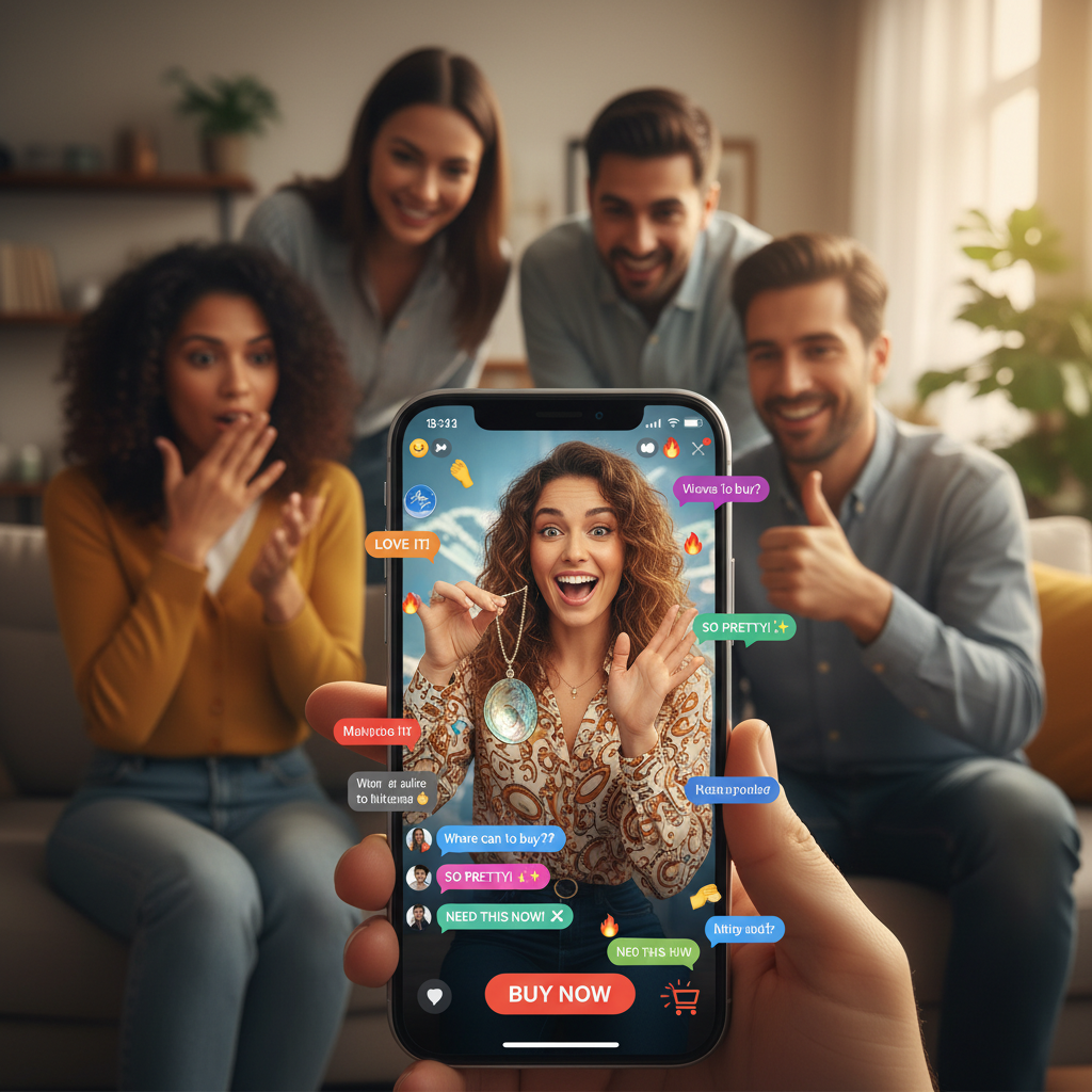 Boom do 'Live Commerce' impulsiona vendas de nicho: Marketplaces investem em influenciadores e personalização