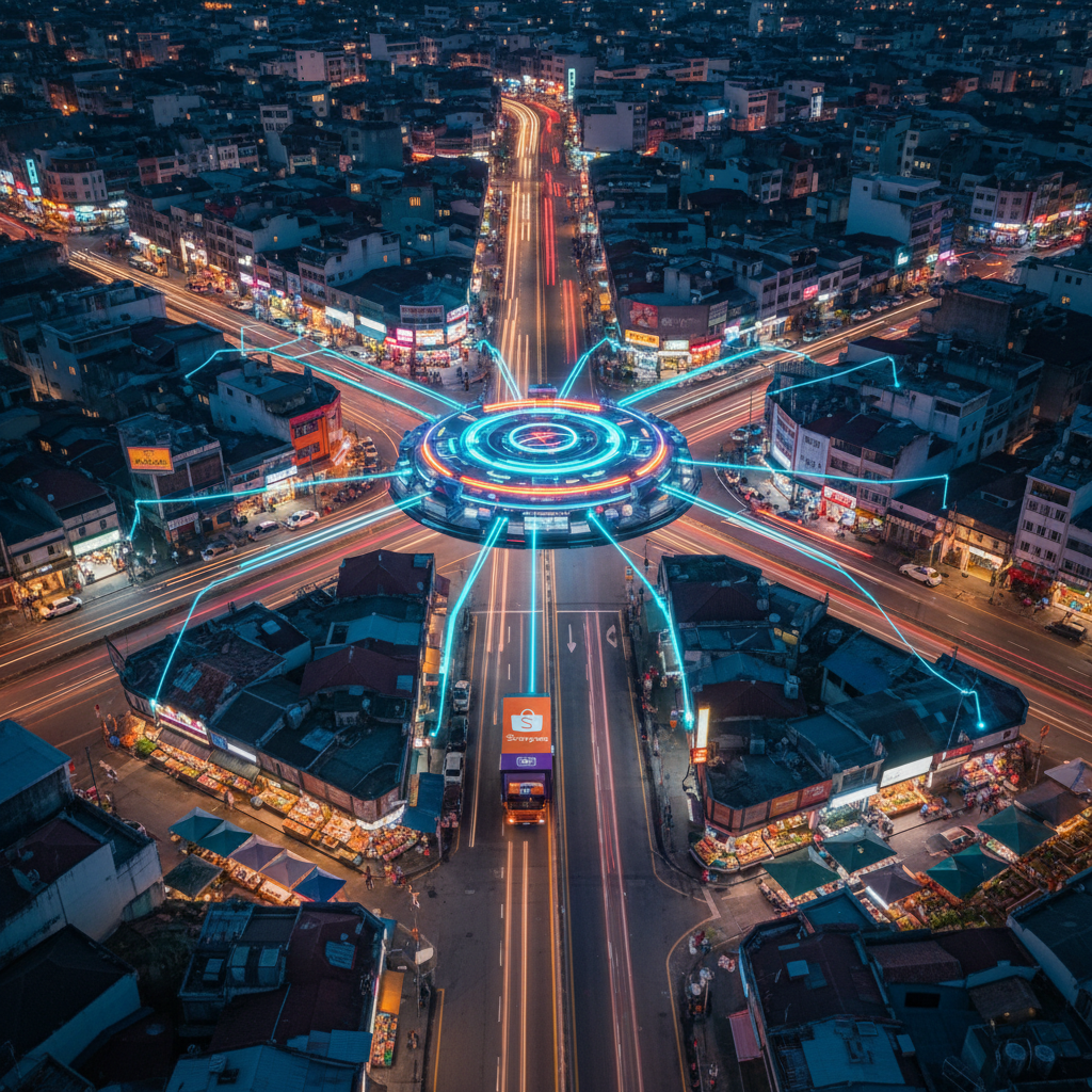 Shopee Brasil Acelera 'Hyperlocalização': Hubs de Distribuição em Cidades Médias e Parcerias com Comércio Local