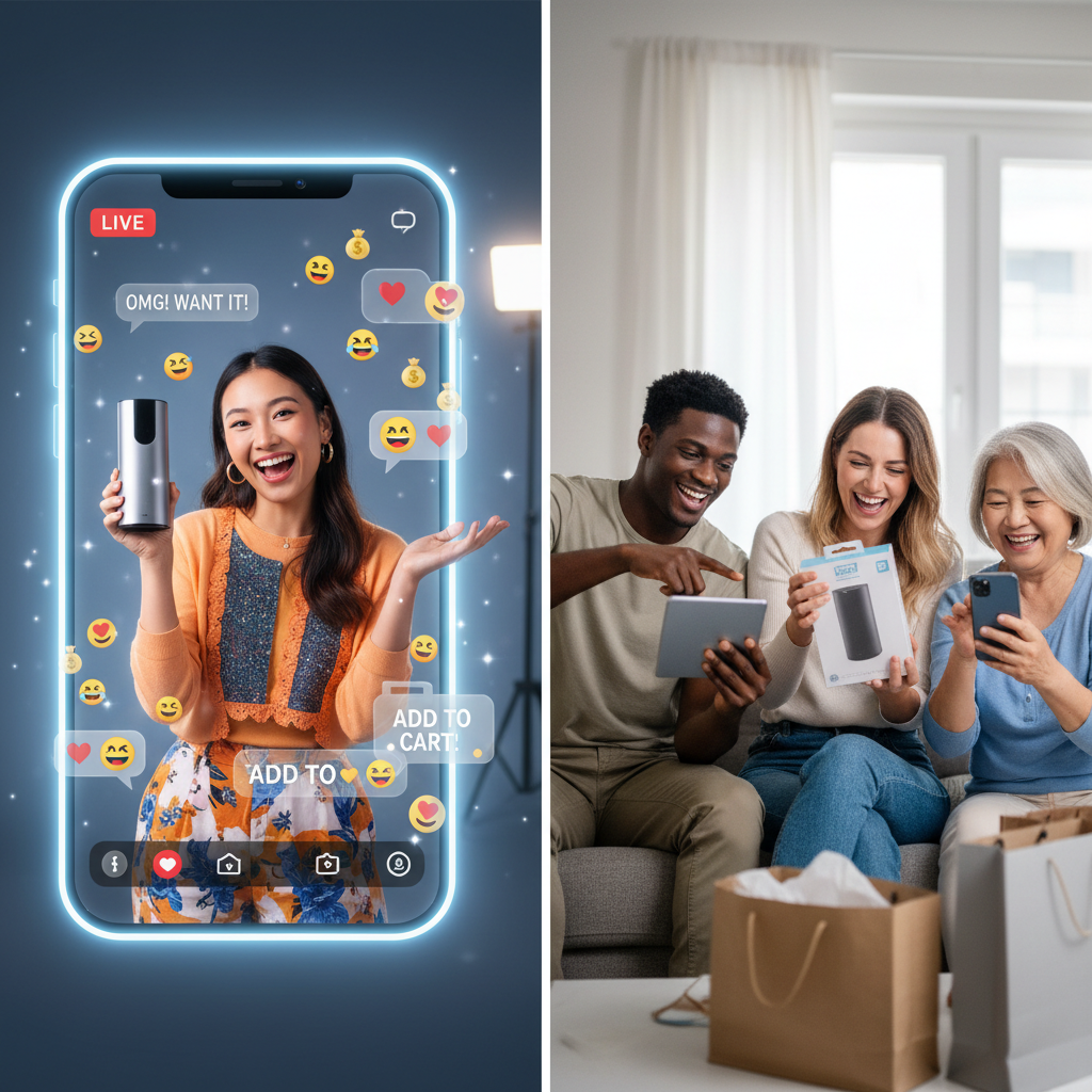 Dados Revelam Crescimento Explosivo do 'Live Commerce' no Brasil, Impulsionado por Marketplaces