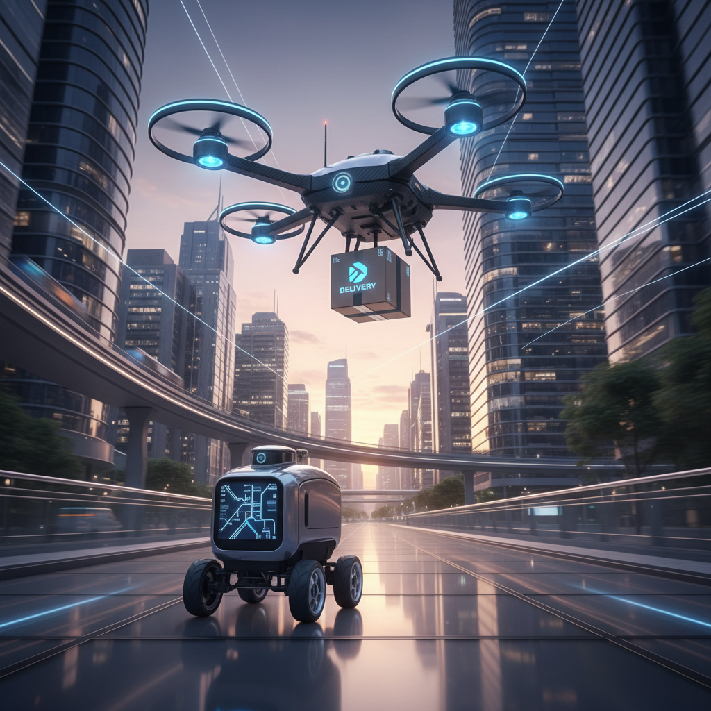 Amazon Brasil Acelera Testes com Drones e Robôs para Entregas em Grandes Centros Urbanos