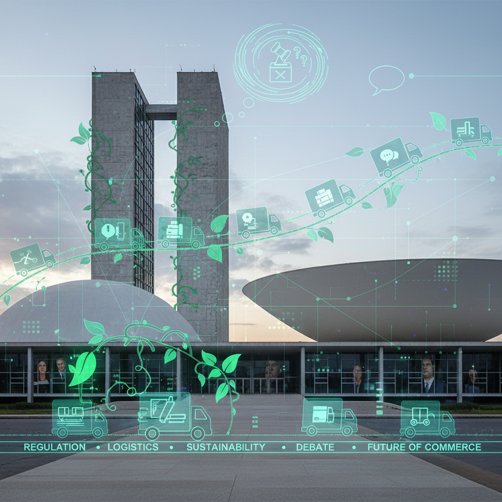 PL da 'Taxa do Frete Sustentável' Aquece Debate: Marketplaces Podem Ter Custos Logísticos Elevados