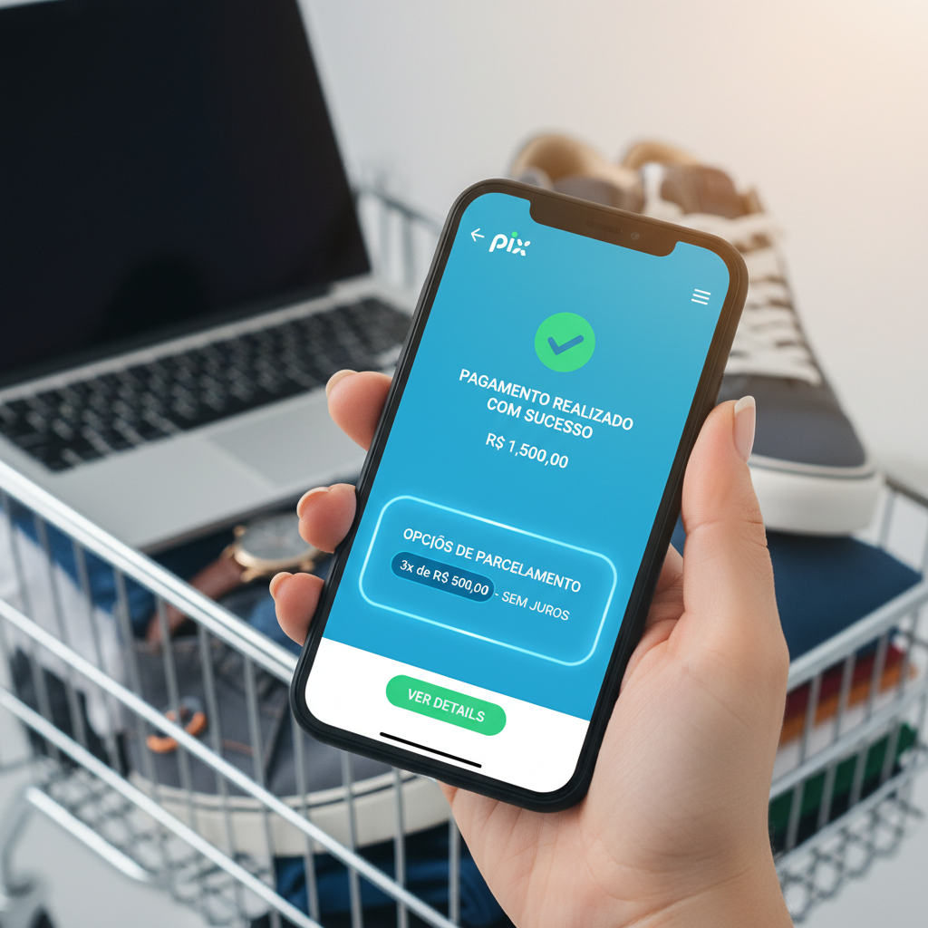 PIX Parcelado se Consolida como 'Queridinho' do E-commerce: Mais de 50% das Compras de Alto Valor Optam pela Modalidade