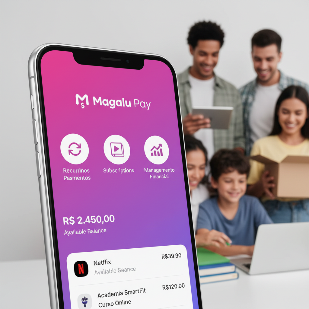 Magalu Expande 'Magalu Pay' para Pagamentos Recorrentes e Assinaturas, Ameaçando Bancos e Fintechs