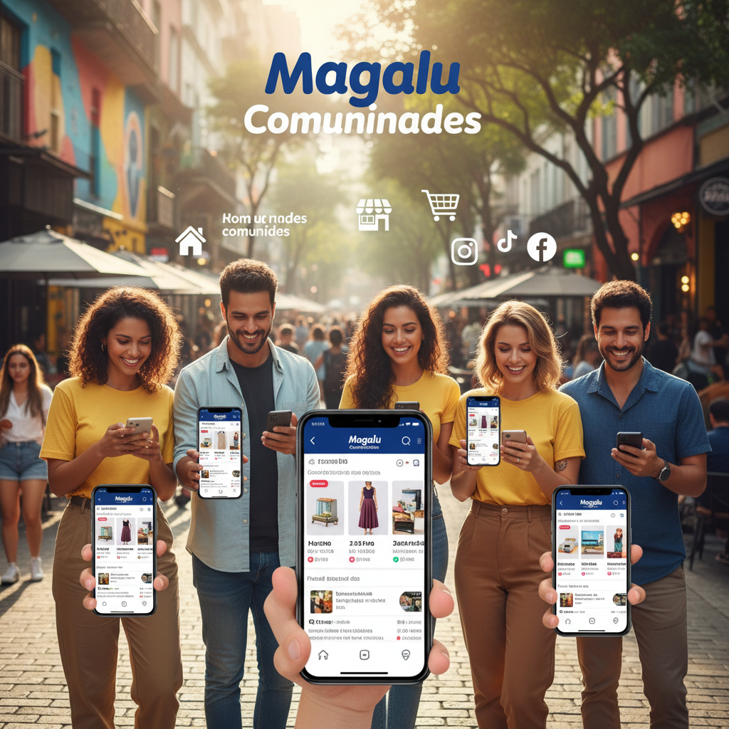 Magalu Lança 'Magalu Comunidades': Nova Plataforma de Social Commerce com Foco em Micro-Influenciadores Locais
