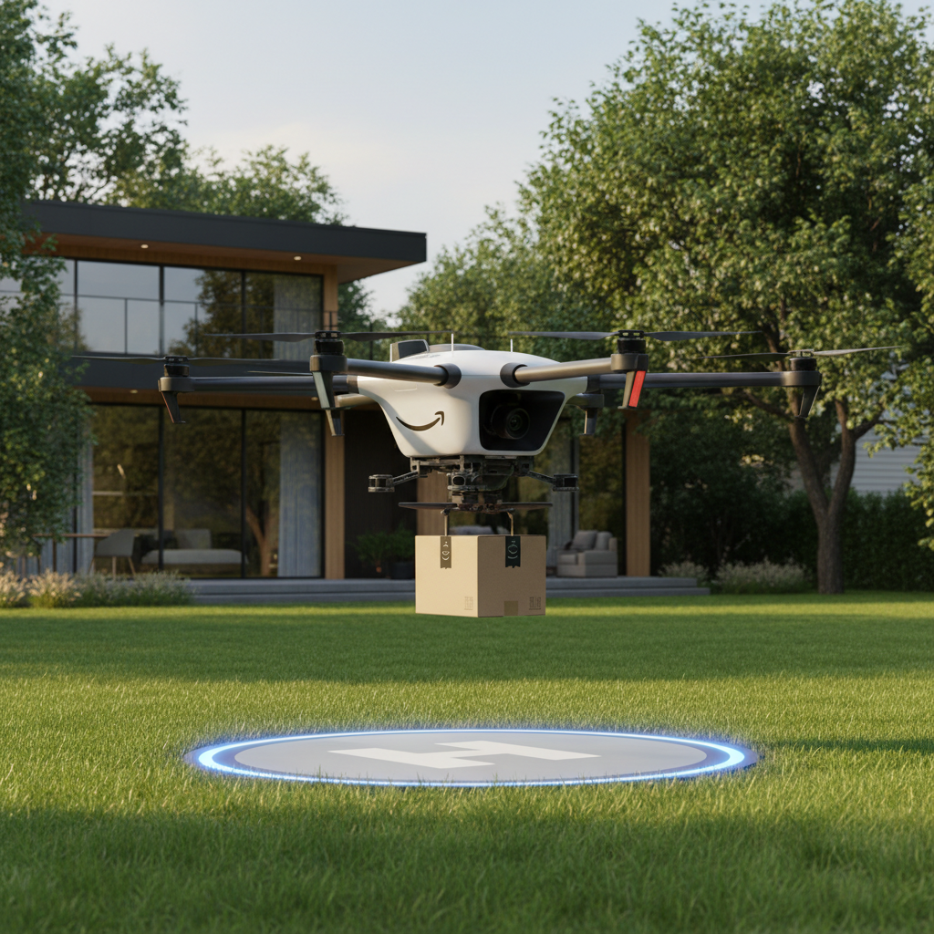 Amazon Brasil Acelera 'Entrega por Drones' em Cidades-Chave: Testes Finais e Expansão Iminente