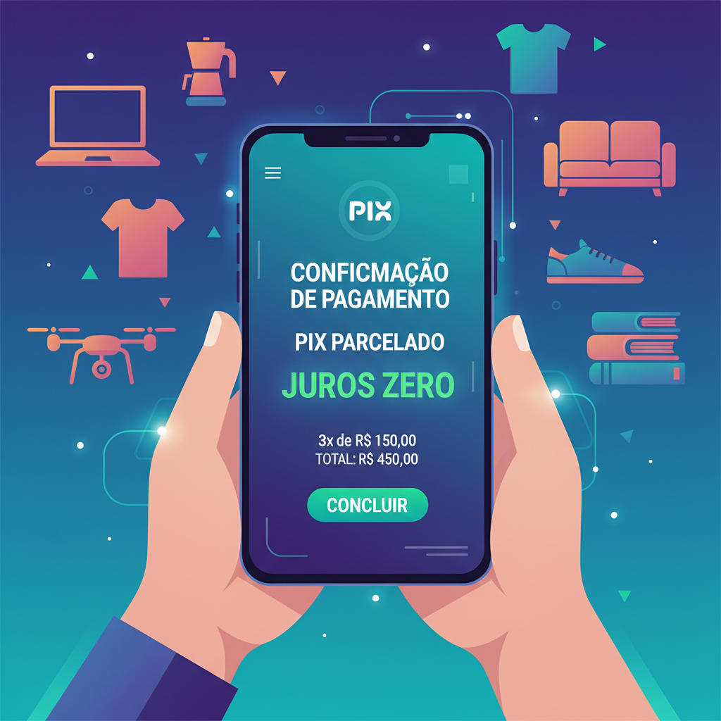 PIX Parcelado 'Automático' e Juros Zero: Bancos e Marketplaces Anunciam Parceria Inovadora