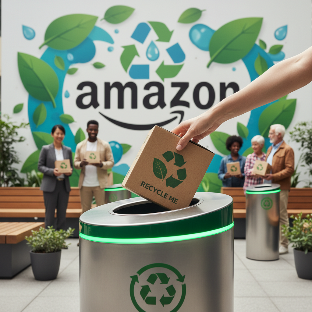 Amazon Brasil Acelera 'Logística Reversa Verde' com Pontos de Coleta Sustentáveis e Parcerias Locais