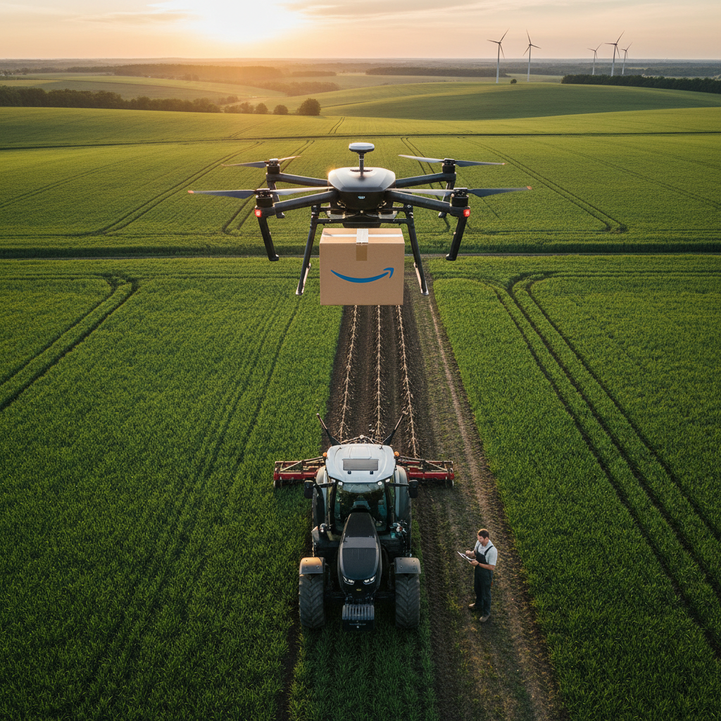 Amazon Lança 'Amazon Prime Agro': E-commerce Rural Ganha Força com Logística Especializada e Crédito para Produtores