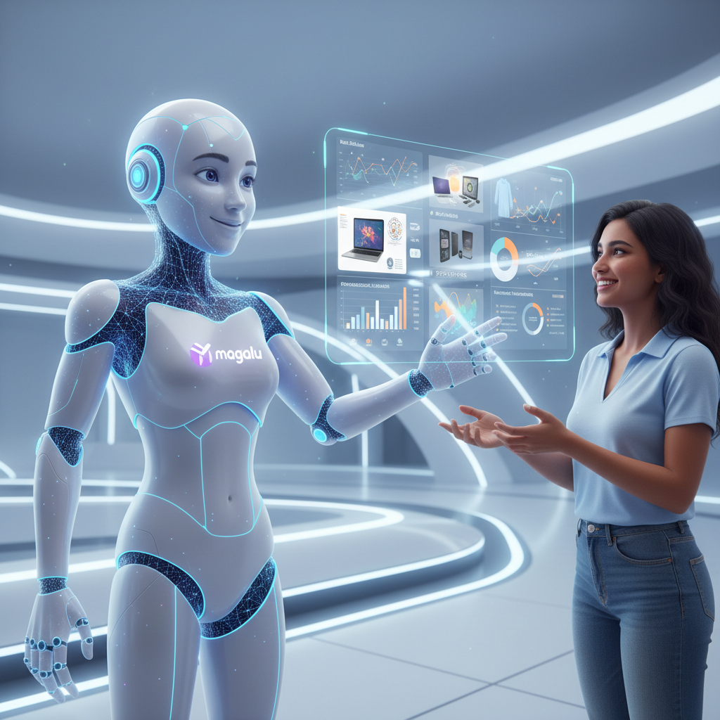 Magalu Lança 'Magalu AI Consultor': Inteligência Artificial Generativa Personaliza Ofertas e Atendimento em Tempo Real