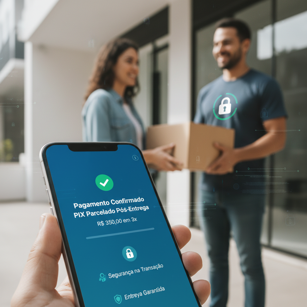 PIX Parcelado 'Pós-Entrega': Nova Modalidade de Pagamento Revoluciona a Confiança do Consumidor Online