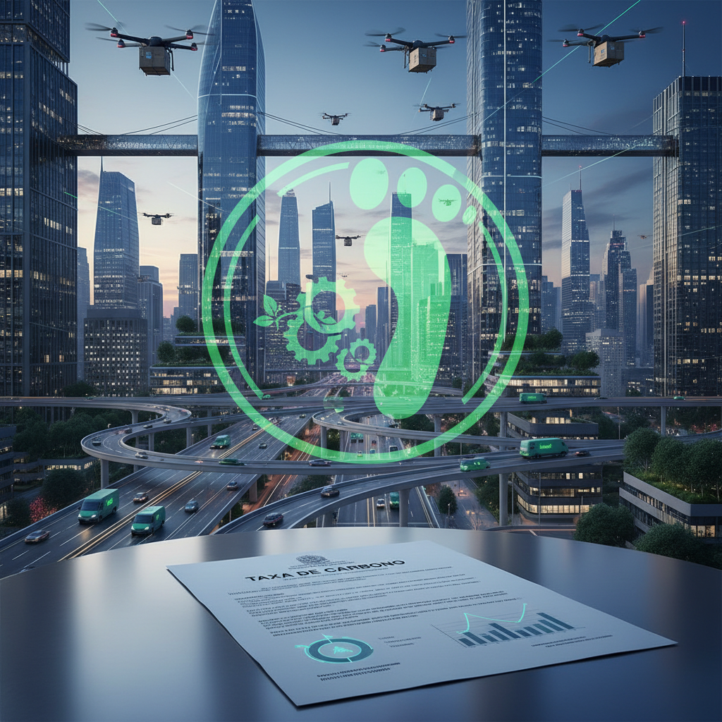 PL da 'Taxa de Carbono por Entrega' Avança e Gera Alerta Máximo para Marketplaces Brasileiros