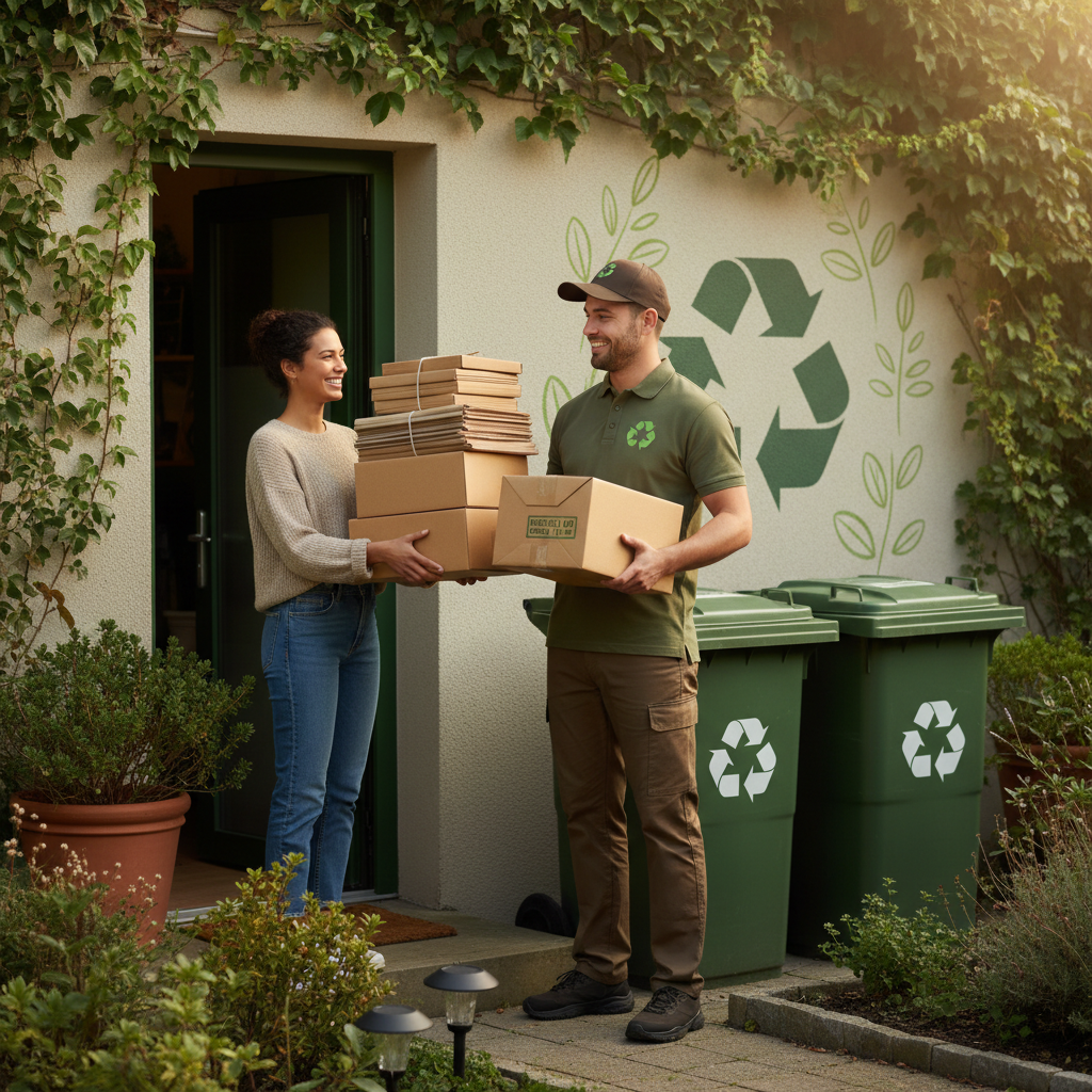 Gigantes do E-commerce Lançam 'Plataformas de Reciclagem Reversa' para Embalagens