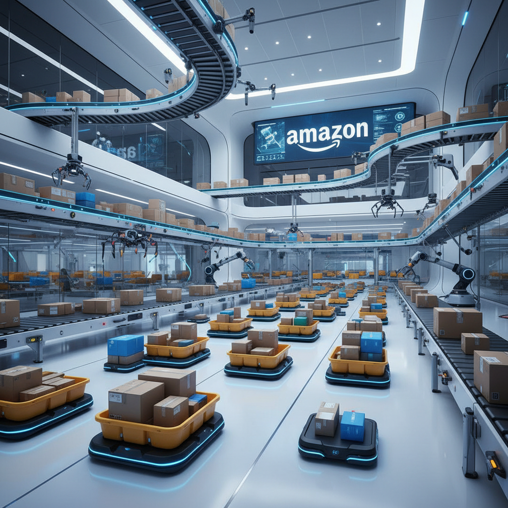 Amazon Brasil Anuncia 'Prime Logistics Hubs': Nova Rede de Centros de Transbordo Autônomos com Robôs