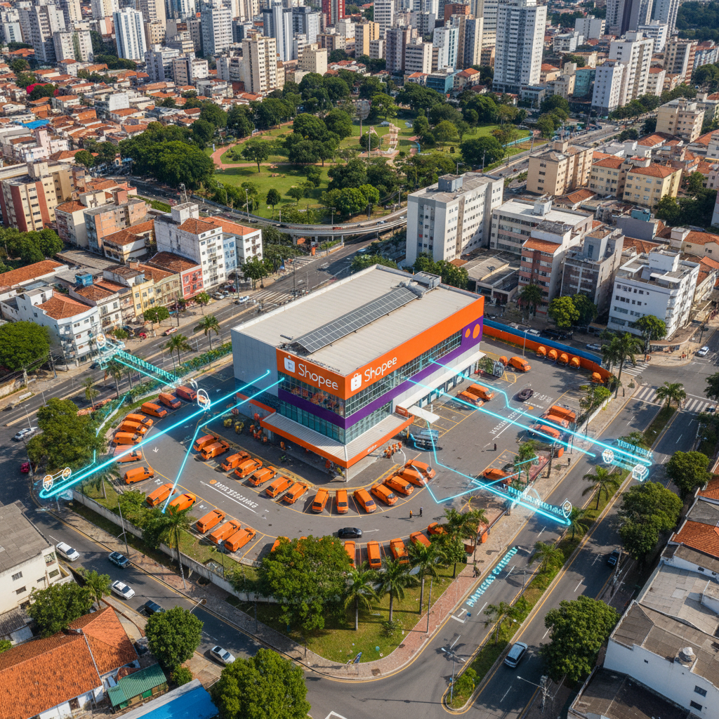 Shopee Brasil Acelera 'Hyperlocal': Lançamento de Novos Centros de Distribuição em Cidades Médias para Entregas no Mesmo Dia