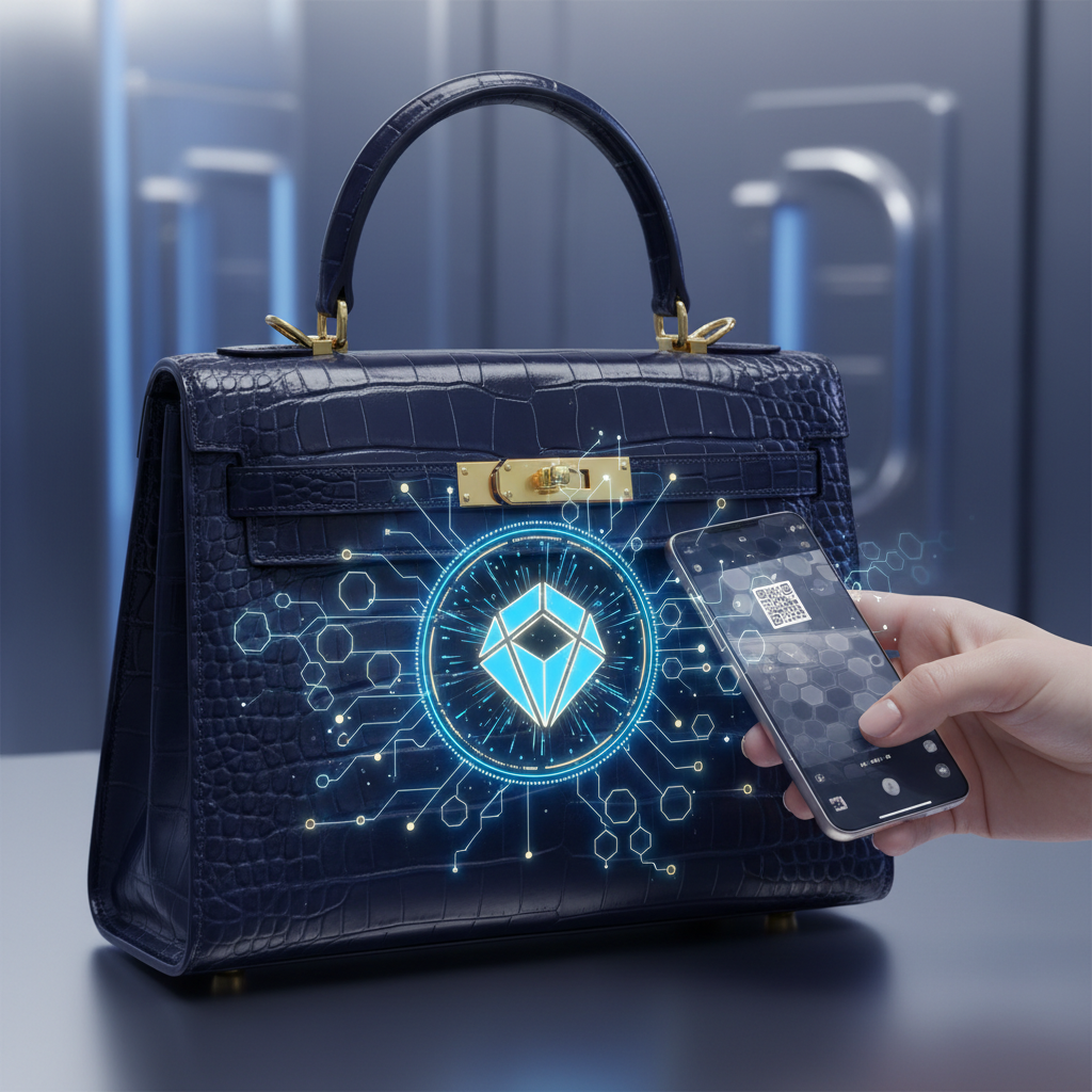 Marketplaces de Luxo Lançam 'Autenticação Digital por NFT': Fim das Falsificações no E-commerce Premium
