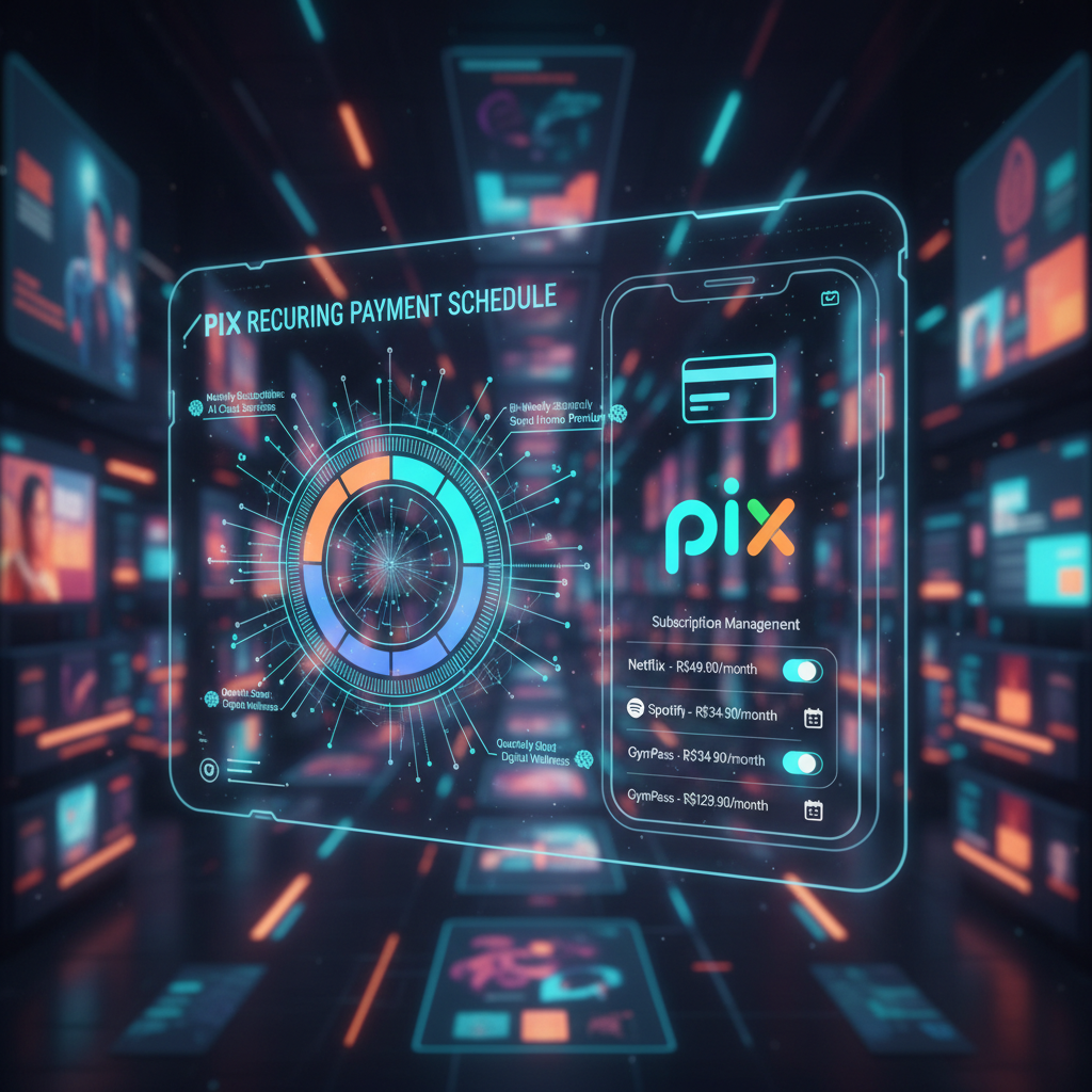 Marketplaces Lançam 'PIX Recorrente Inteligente': Assinaturas e Pagamentos Parcelados com IA