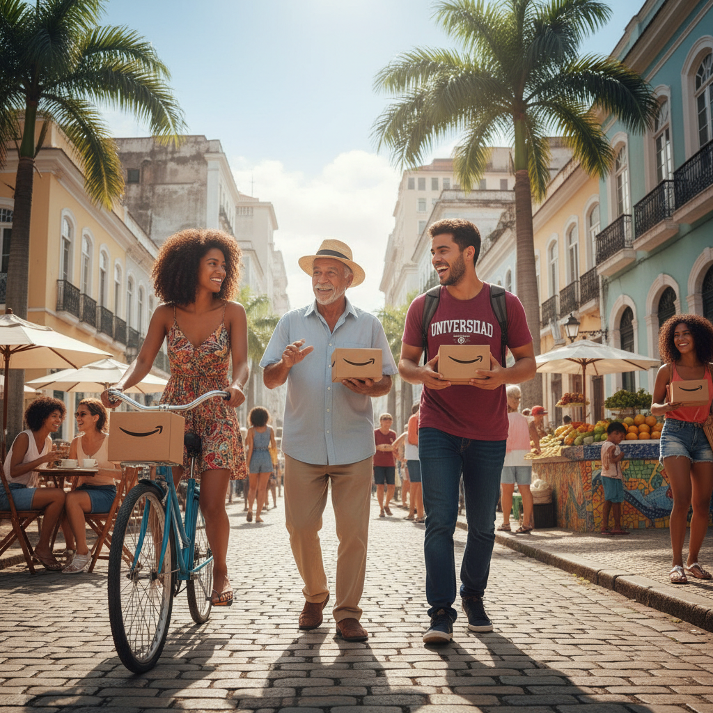 Amazon Brasil Anuncia 'Logística Colaborativa Comunitária': Entregas Feitas por Moradores Locais com Recompensa em Créditos