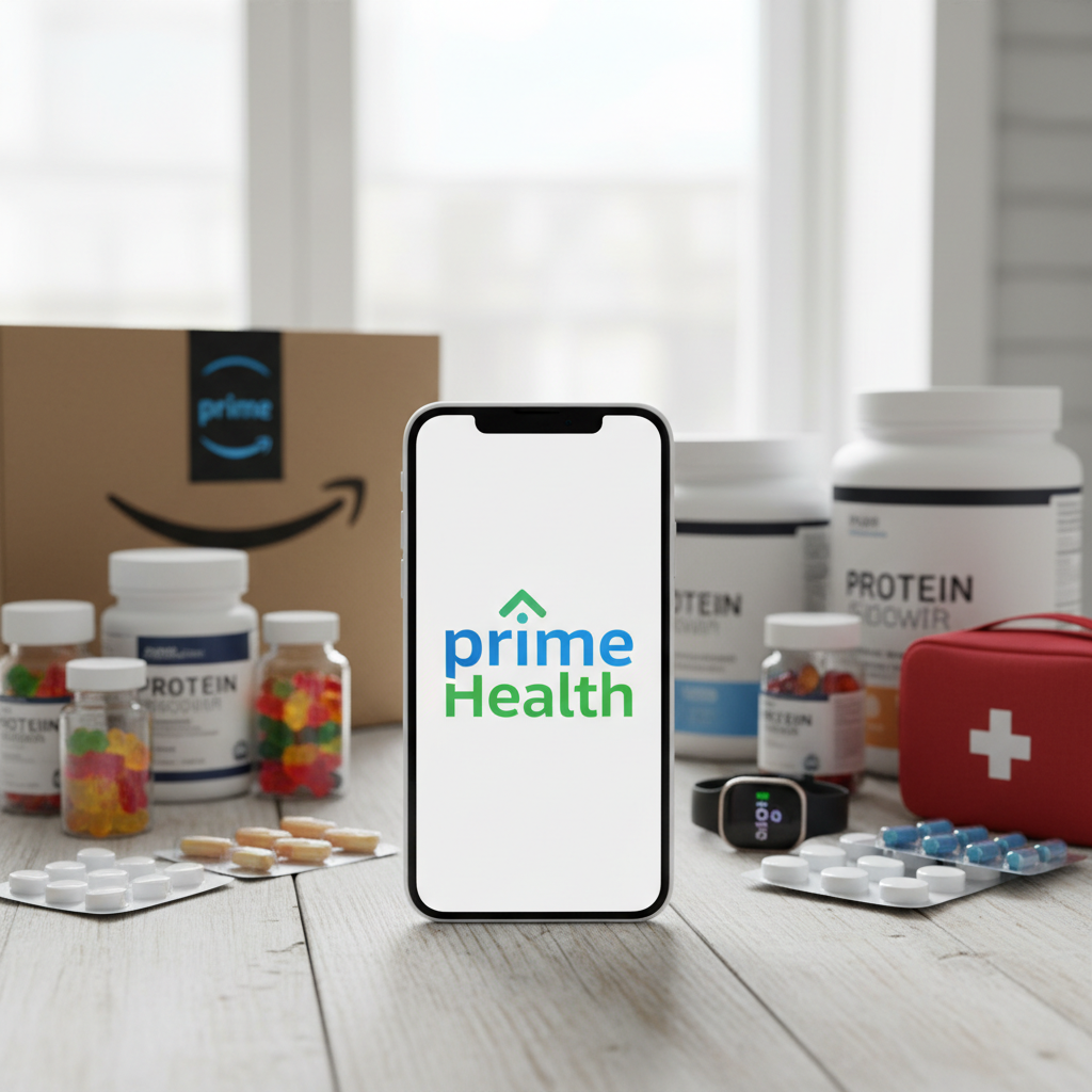 Amazon Brasil Lança 'Prime Health': Assinatura para Produtos de Saúde e Bem-Estar com Descontos e Entrega Rápida