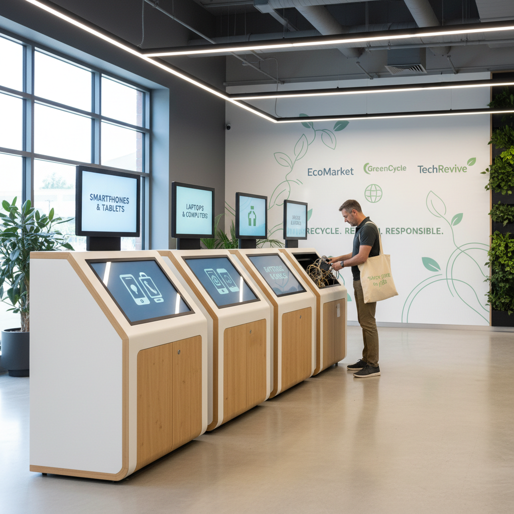 Logística Reversa de E-lixo: Marketplaces Criam Pontos de Coleta para Eletrônicos Antigos em Parceria com Recicladores