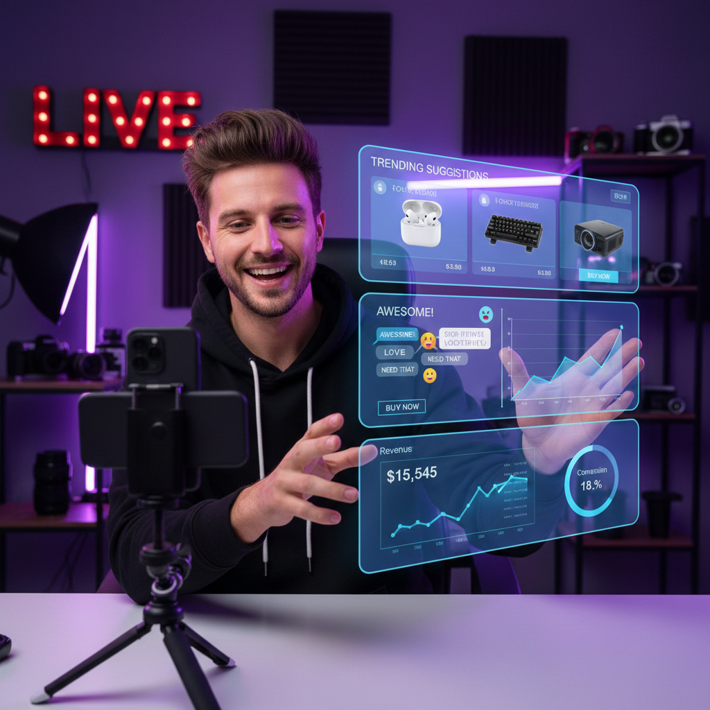 TikTok Shop Brasil Lança 'Live Commerce AI Co-Pilot': Assistente Virtual para Vendas ao Vivo