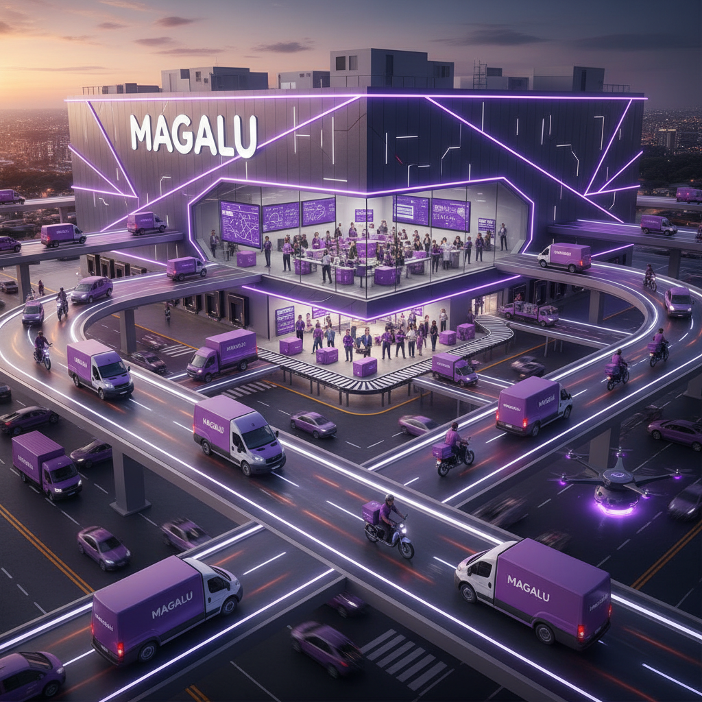 Magalu Lança 'Magalu Logística Compartilhada': Otimização de Entregas para Vendedores PMEs e Redução de Custos