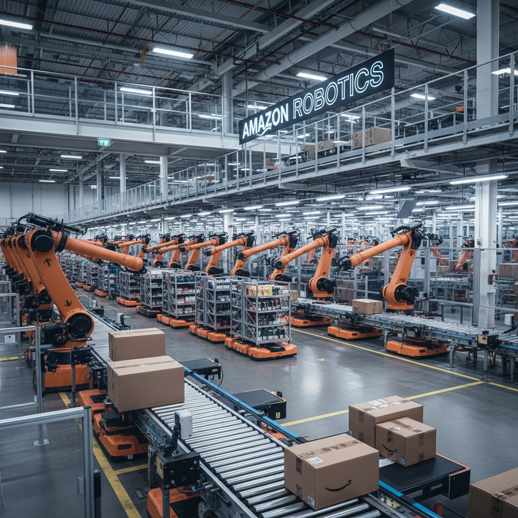 Amazon Brasil Lança 'Prime Robotics Hubs': Centros de Distribuição Autônomos em Áreas Metropolitanas