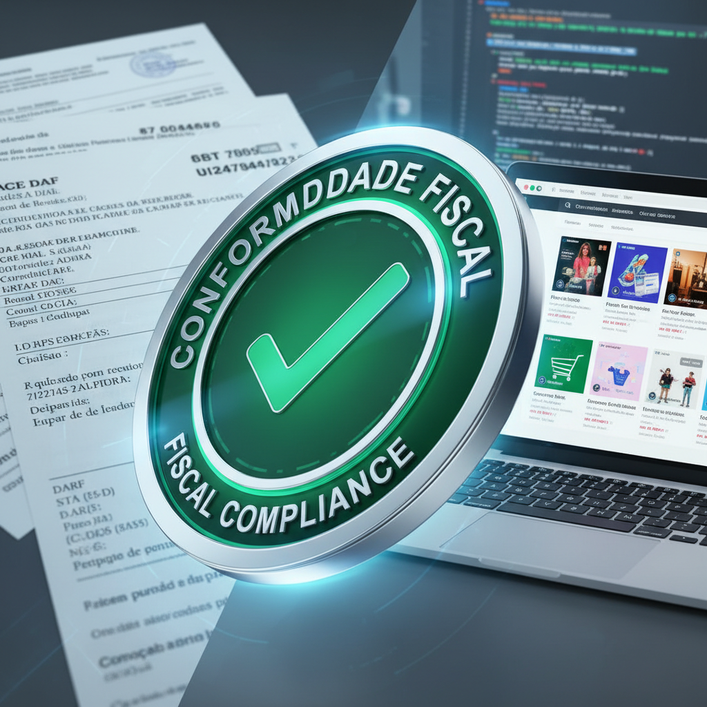 Marketplaces Brasileiros Implementam 'Selo de Conformidade Fiscal Automática' para Vendedores