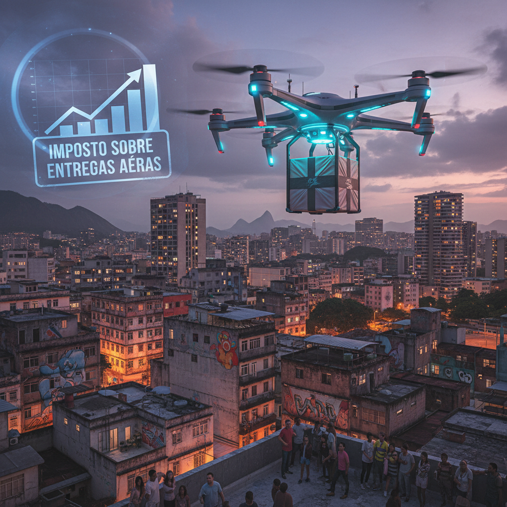PL do 'Imposto sobre Entregas Aéreas' (IEA) Gera Alerta em Marketplaces: Drones Podem Ficar Mais Caros