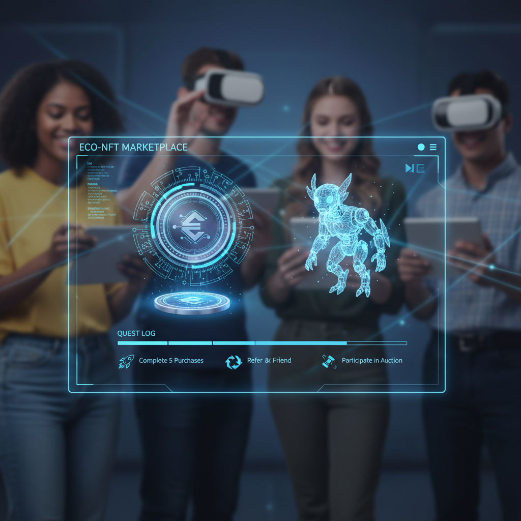 Marketplaces Adotam 'Gamificação de Compras' com NFTs e Recompensas Exclusivas: Engajamento Dispara