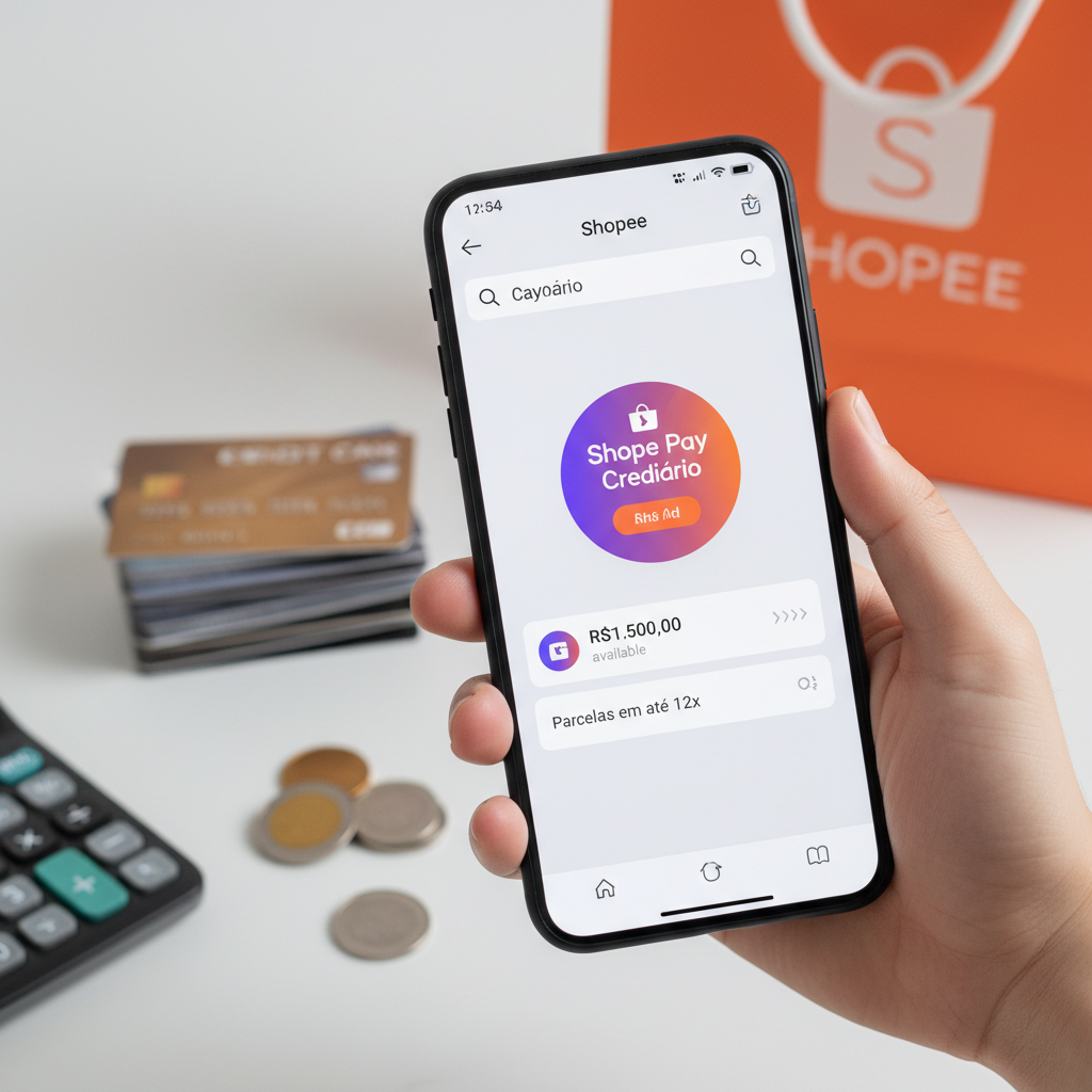 Shopee Lança 'Shopee Pay Crediário': Nova Opção de Crédito Direto para Compras Parceladas no App