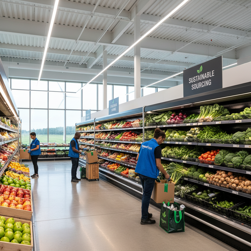 Amazon Brasil Lança 'Amazon Fresh Hubs': Expansão da Entrega de Perecíveis com Foco em Produção Local e Sustentabilidade