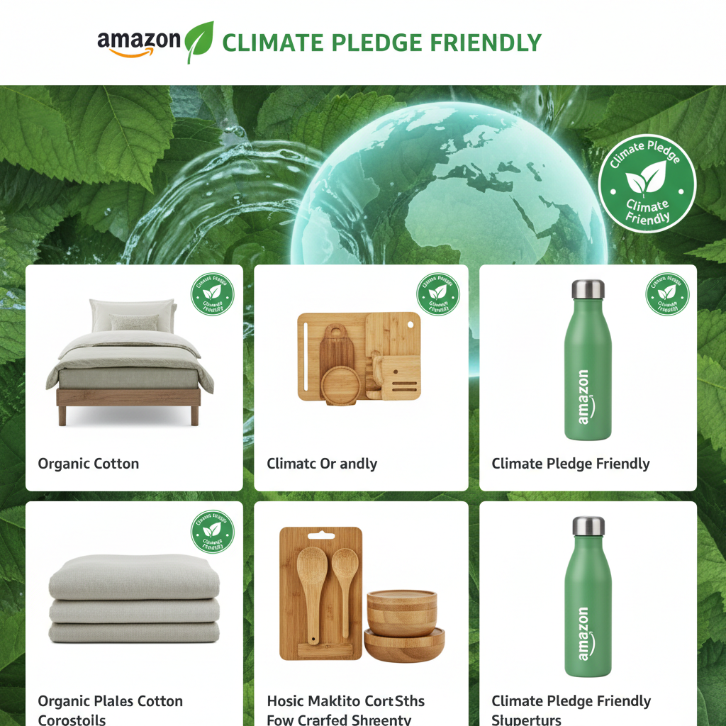 Amazon Brasil Lança 'Amazon Climate Pledge Friendly Hub': Selo e Seção Exclusiva para Produtos Sustentáveis