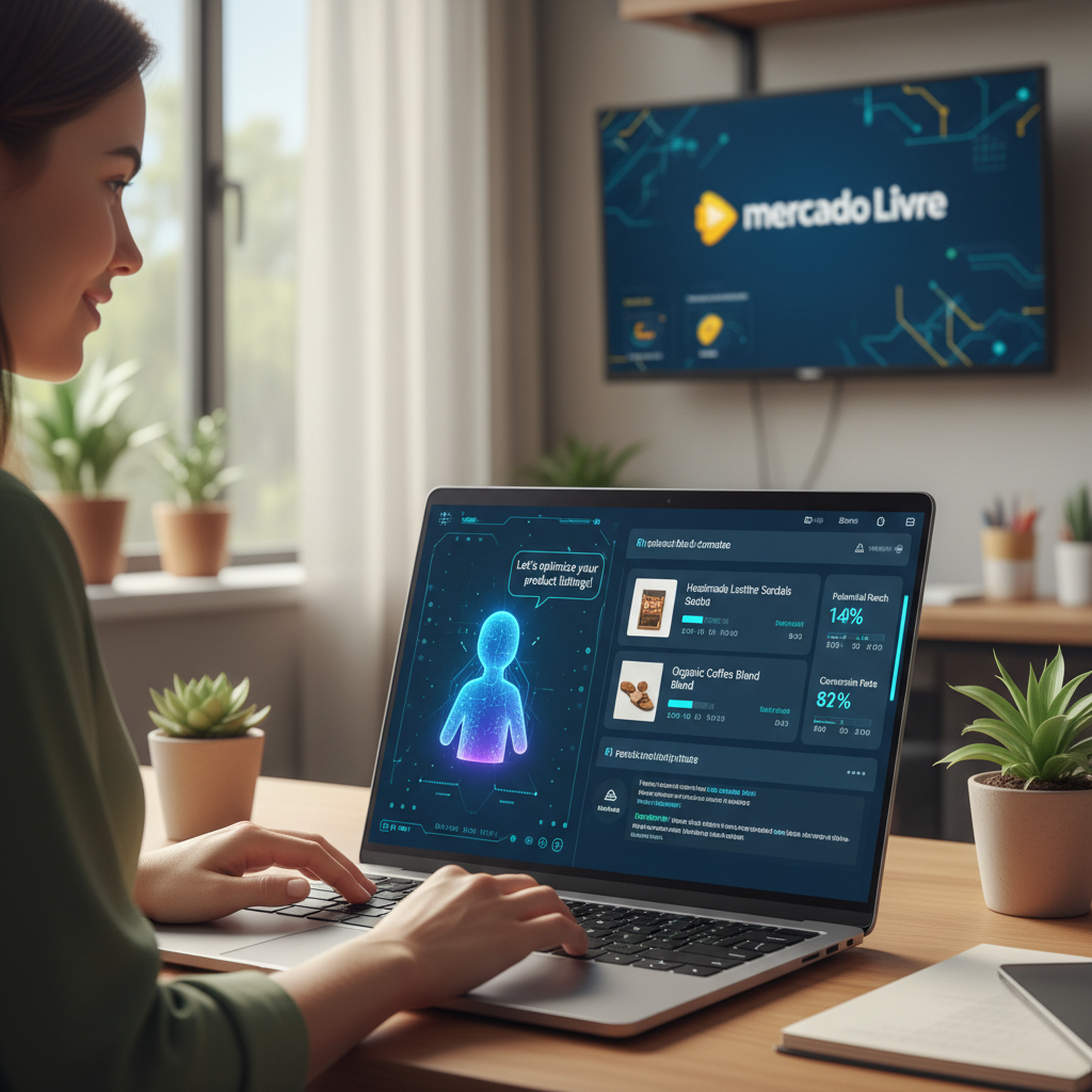 Mercado Livre Lança 'Meli AI Assistant': Ferramenta de IA Generativa para Otimização de Anúncios e Atendimento ao Cliente