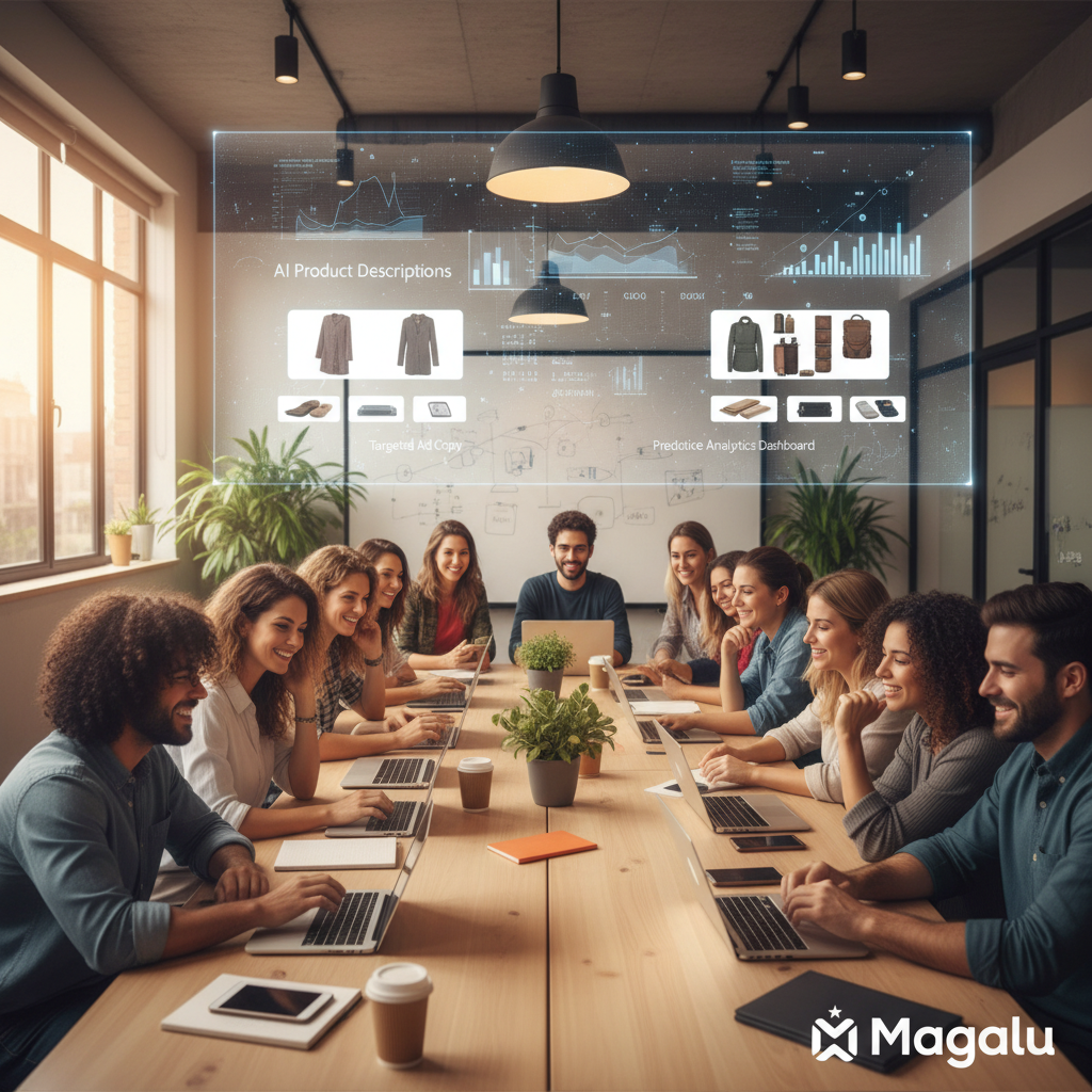 Magazine Luiza Lança 'Magalu Creator Academy': Programa de Capacitação para Vendedores Usarem IA Generativa