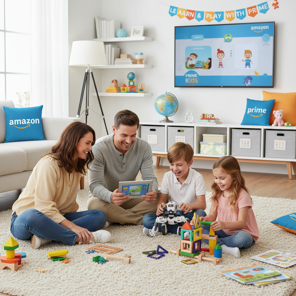Amazon Brasil Lança 'Amazon Prime Kids': Assinatura Focada em Conteúdo Educativo e Produtos Infantis