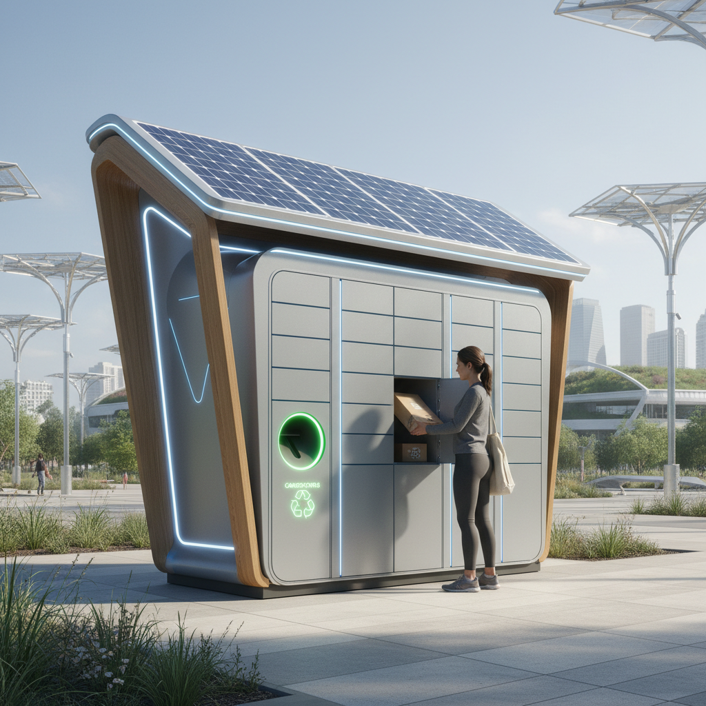 Amazon Brasil Lança 'Amazon Lockers Sustentáveis': Pontos de Retirada com Energia Solar e Reciclagem Integrada