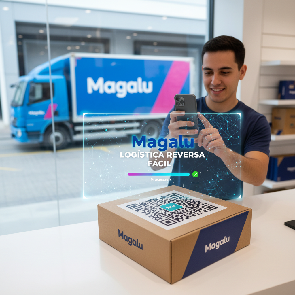 Magazine Luiza Lança 'Magalu Logística Reversa Fácil': Otimização da Devolução de Produtos com IA