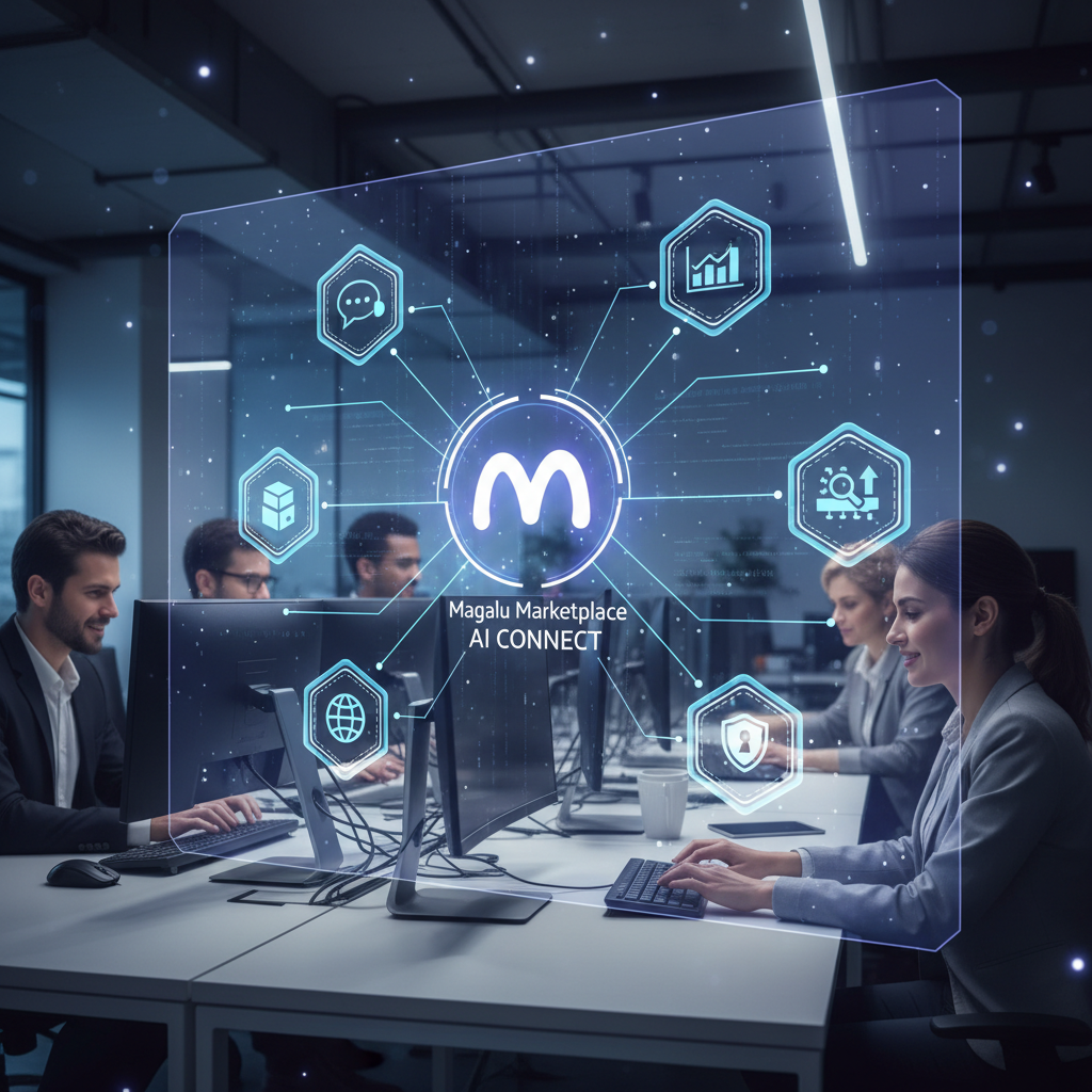 Magalu Lança 'Magalu Marketplace AI Connect': Plataforma Unificada para Integração de Ferramentas de IA de Terceiros