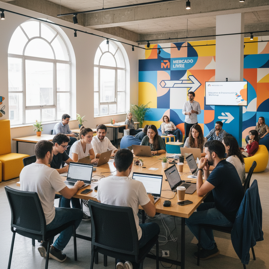 Mercado Livre Lança 'Meli Connect Hubs': Espaços Físicos Colaborativos para Vendedores e Empreendedores Digitais